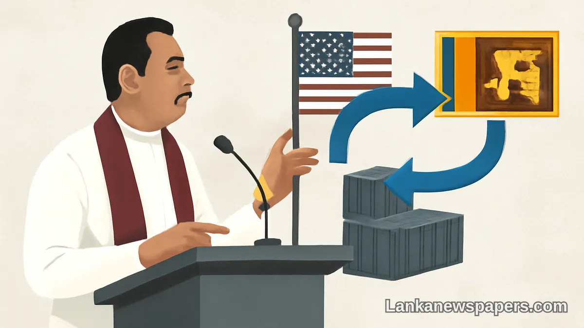 හිටපු තානාපති මහින්ද, ඇමෙරිකා එක්සත් ජනපදය සමඟ තීරුබදු ගිවිසුම ශ්‍රී ලංකාව ඉක්මනින් අවසන් කළ යුතු බවට බල කරයි