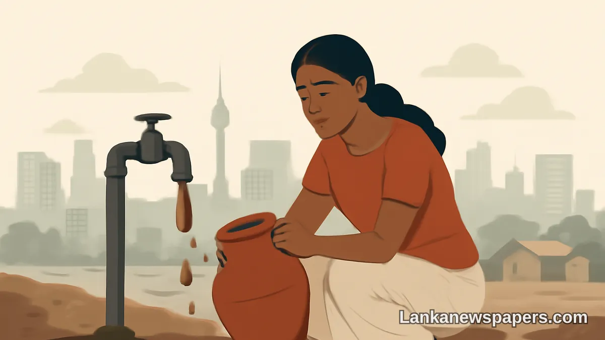 Unsafe Water in Sri Lanka's Cities Putting Poorest Communities at Greatest Risk