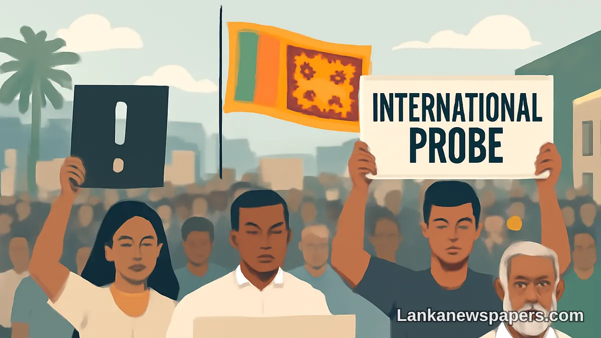 Thousands Take to Jaffna Streets Demanding International Probe into Chemmani Mass Grave