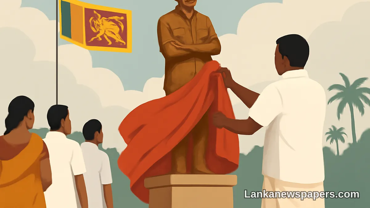 Jaffna Marks Thileepan Commemorations with Unveiling of Bronze Statue