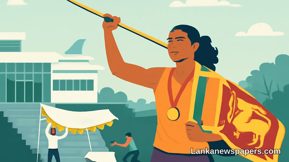 Nadeesha Lekamge Returns Home to Broken Welcome Ceremony After Historic Javelin Triumph