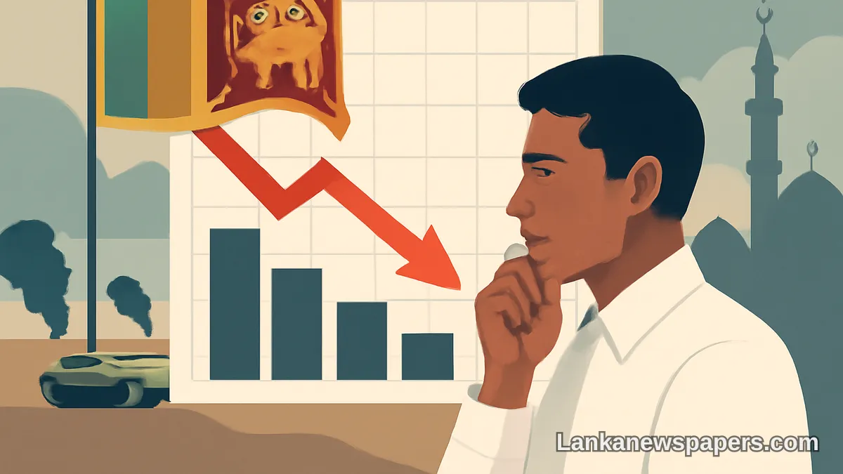 මැදපෙරදිග උද්වේගය මධ්යයේ ශ්රී ලංකාවේ ආර්ථික වර්ධනය අපේක්ෂිත ඉලක්කවලට වඩා පහළින්