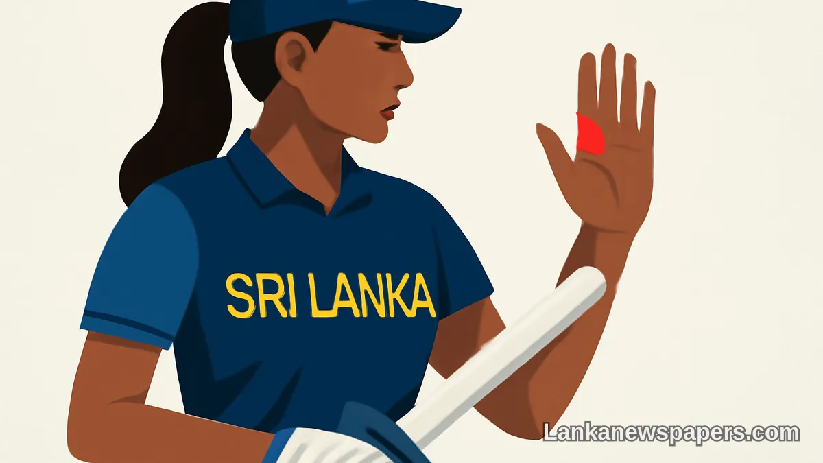Sri Lanka Lose Nilakshika Silva to Finger Injury Ahead of Asian Games
