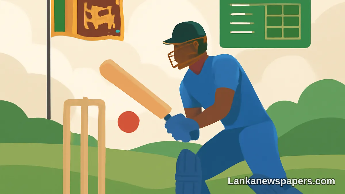ශ්රී ලංකා ක්රිකට්: නවතම ලකුණු, තරඟ කාලසටහන් සහ ප්රවෘත්ති සාරාංශය