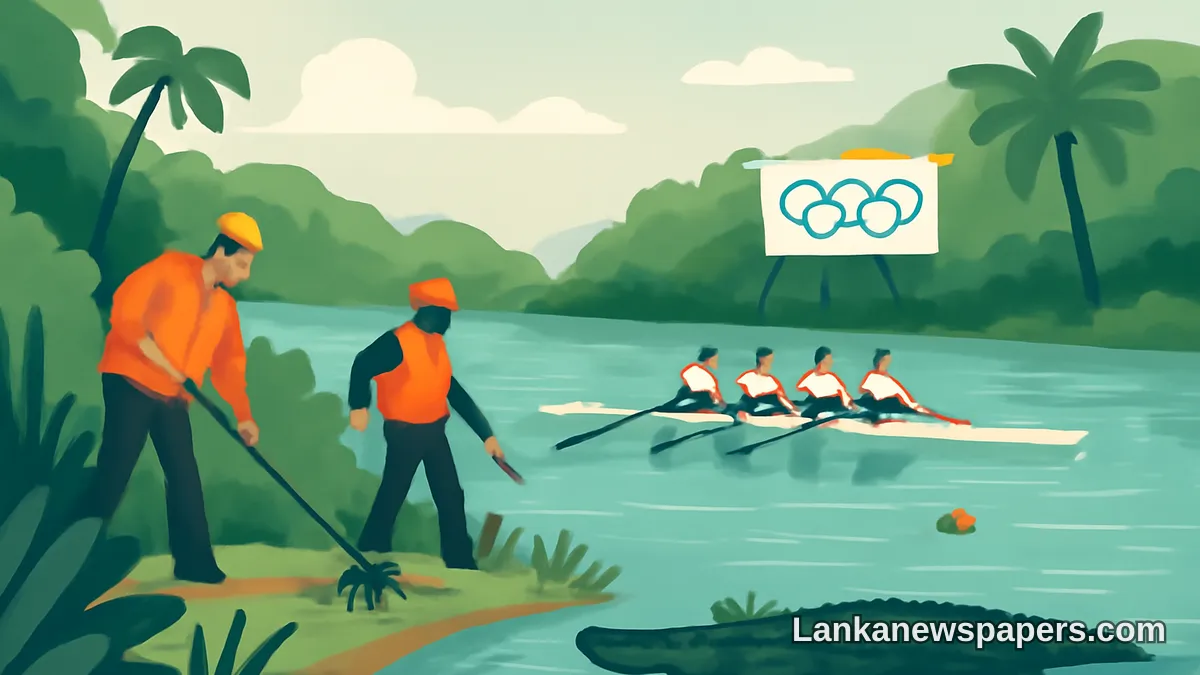 Crocodile-Infested River Cleared to Host 2032 Brisbane Olympics Rowing Events