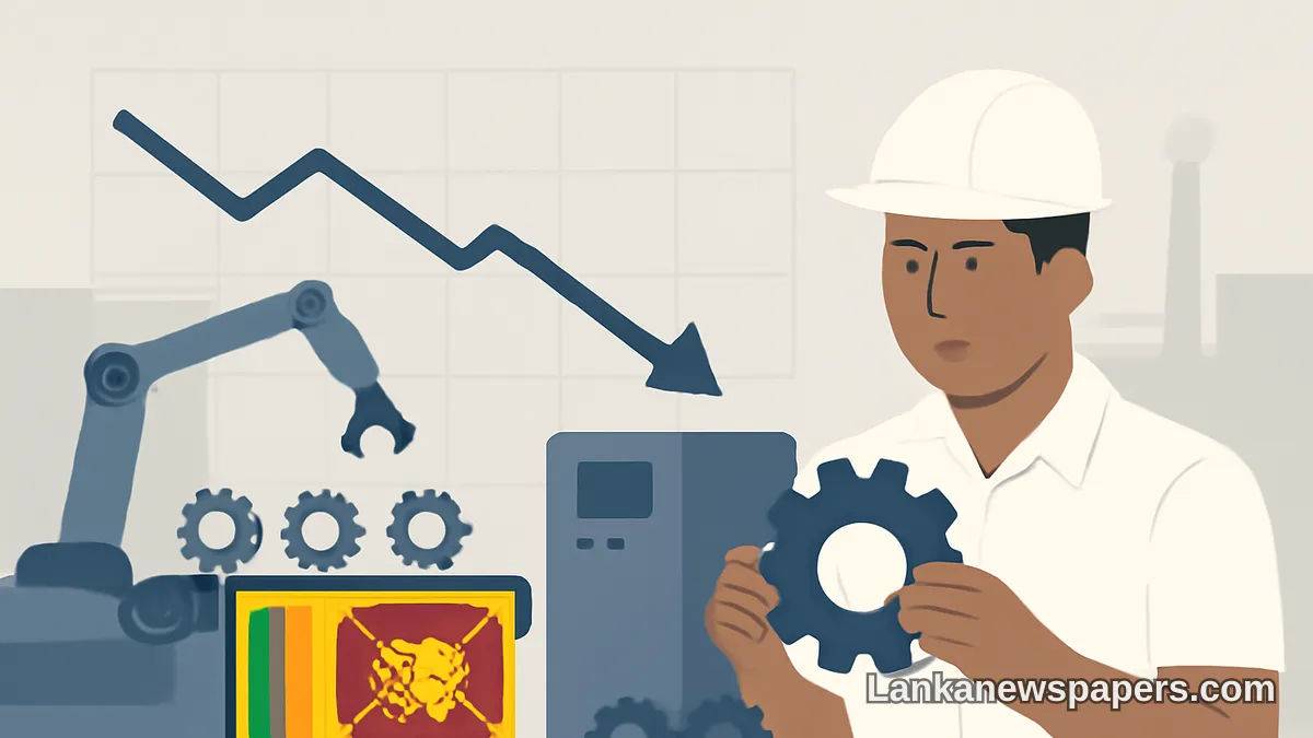 2026 අගෝස්තු මාසයේ ශ්‍රී ලංකාවේ නිෂ්පාදන අංශයේ වර්ධන ගමන් වේගය මන්දගාමී වෙයි