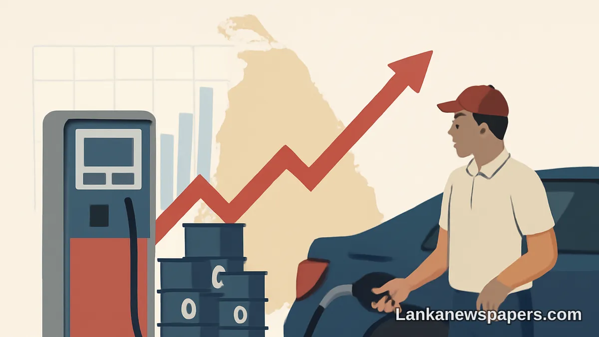 ආසියාවේ ඉන්ධන මිල ඉහළ යාම ශ්‍රී ලංකාවේ ඛනිජ තෙල් වෙළඳපොළ මිරිකයි