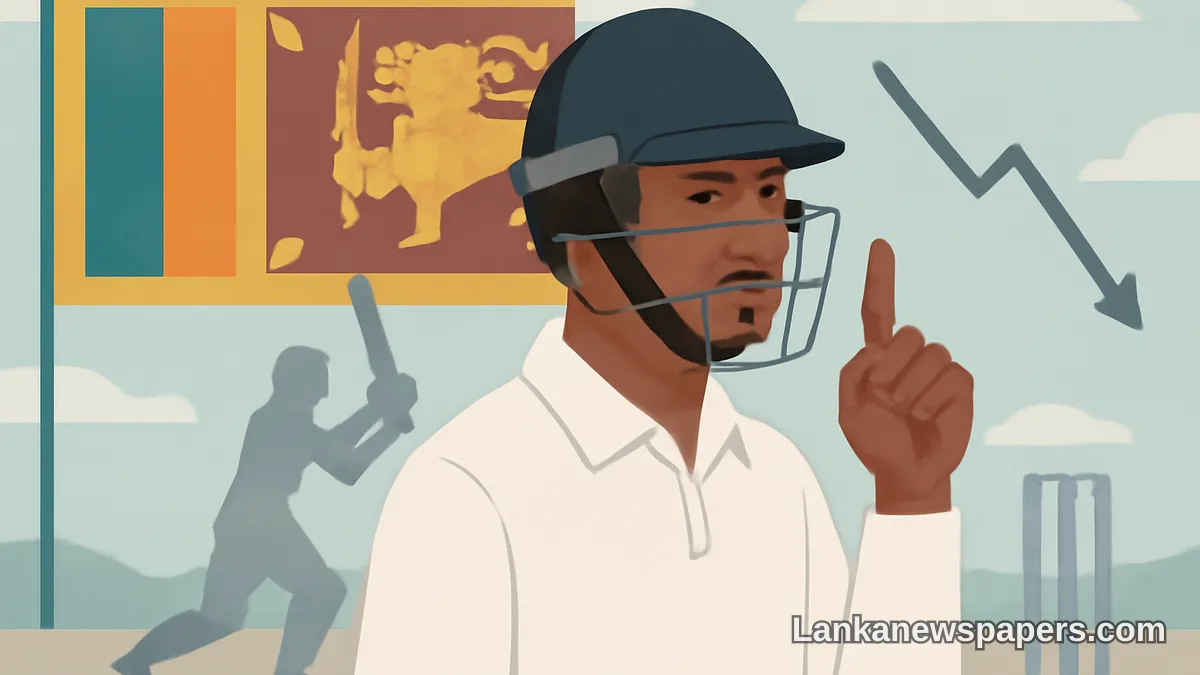 එංගලන්ත ටෙස්ට් පරාජයෙන් පසු ශ්‍රී ලංකාවේ තේරීම් තීරණ පිළිබඳ සංගක්කාර අනතුරු අඟවයි
