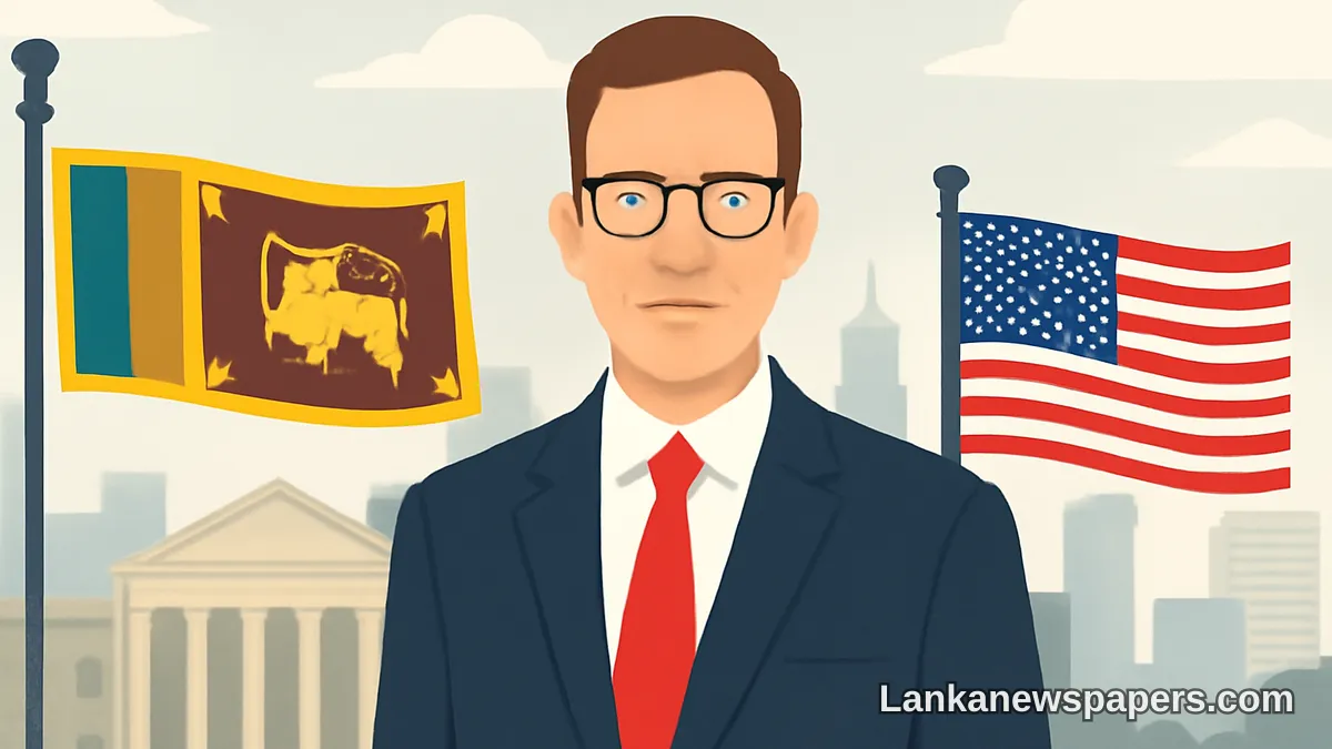 David Myers Takes Charge as US Deputy Chief of Mission in Sri Lanka