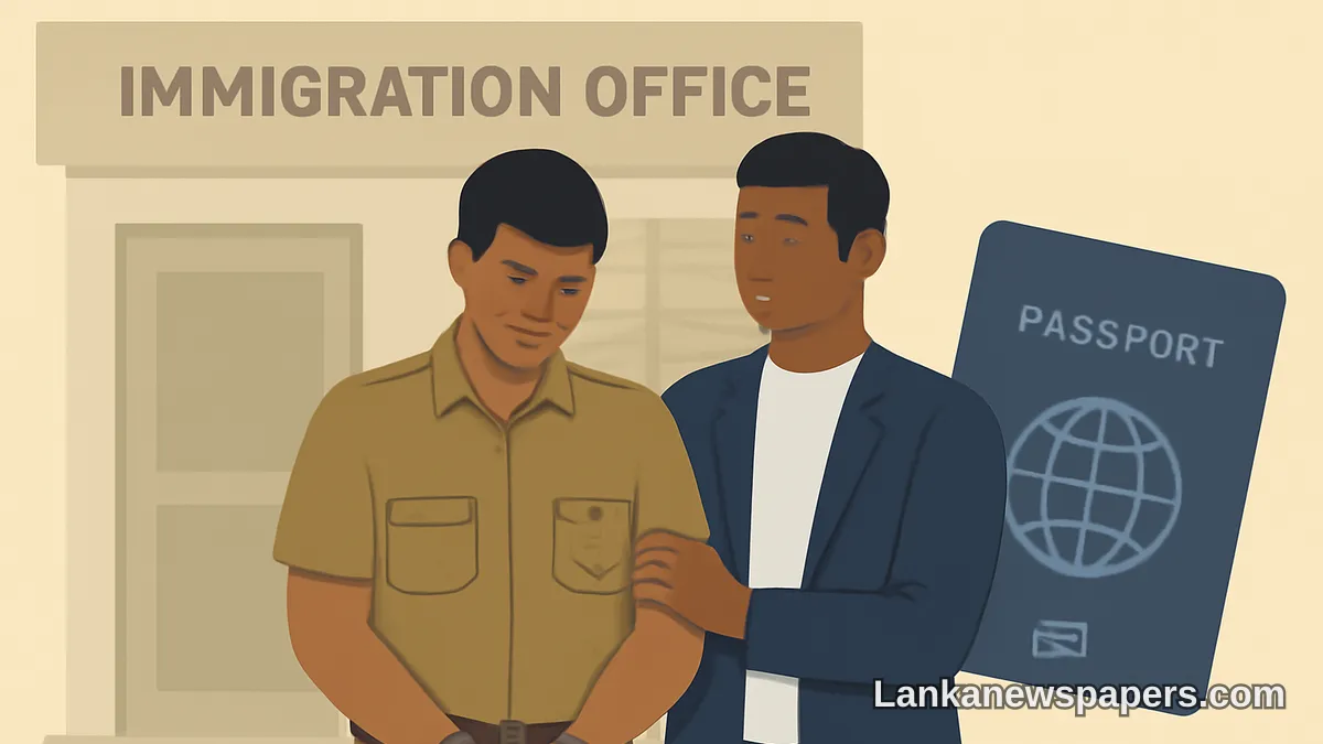 Immigration Official Nabbed by CID Over Alleged Role in Securing Fraudulent Passport for Organised Criminal