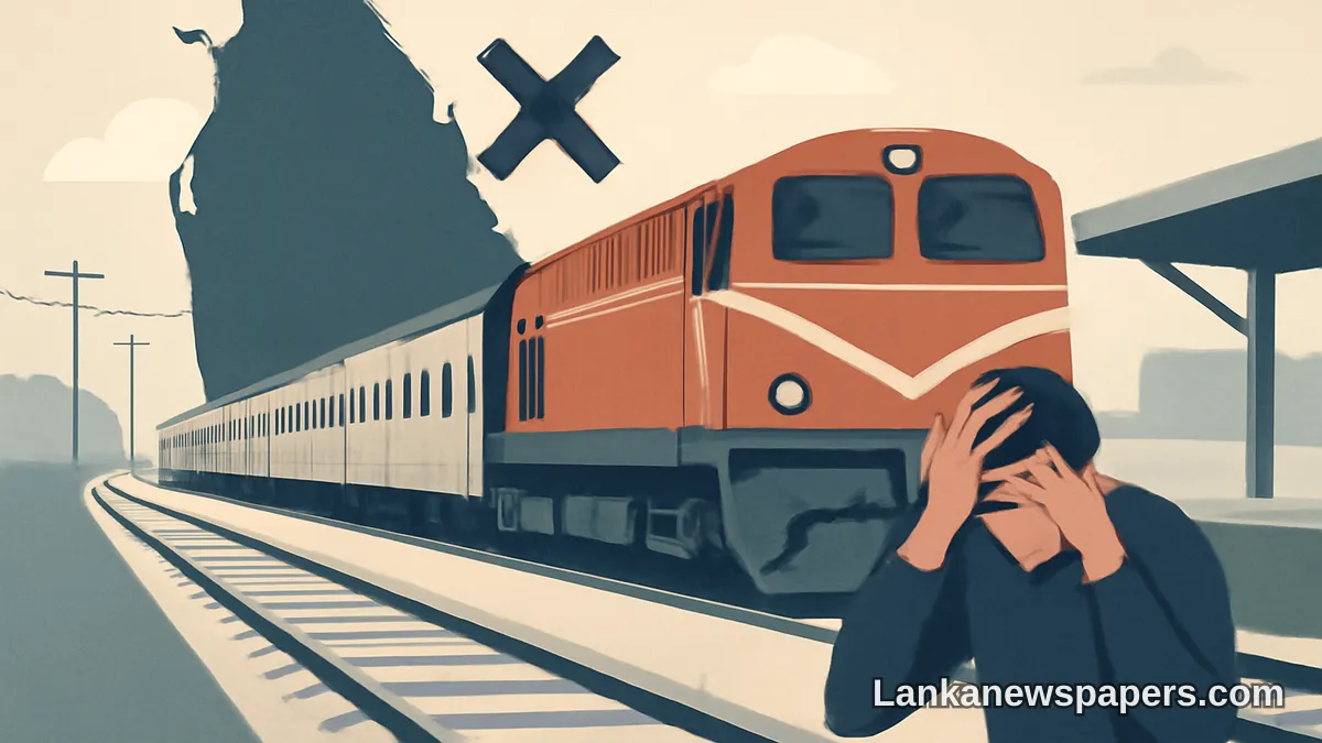 Sri Lanka Railways Suffers Nearly Rs. 50 Million Loss as Strike Cripples Services