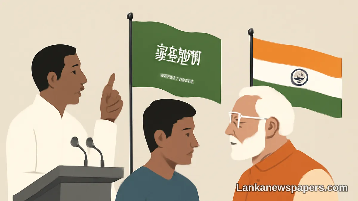 සවුදි අරාබියාවේ දේව නින්දා චෝදනාවලට ලක් වූ දෙමළ තරුණයා වෙනුවෙන් ශ්‍රී ලංකා පාර්ලිමේන්තු මන්ත්‍රීවරයෙකු මෝදි අගමැතිවරයාගෙන් මැදිහත්වීමක් ඉල්ලයි