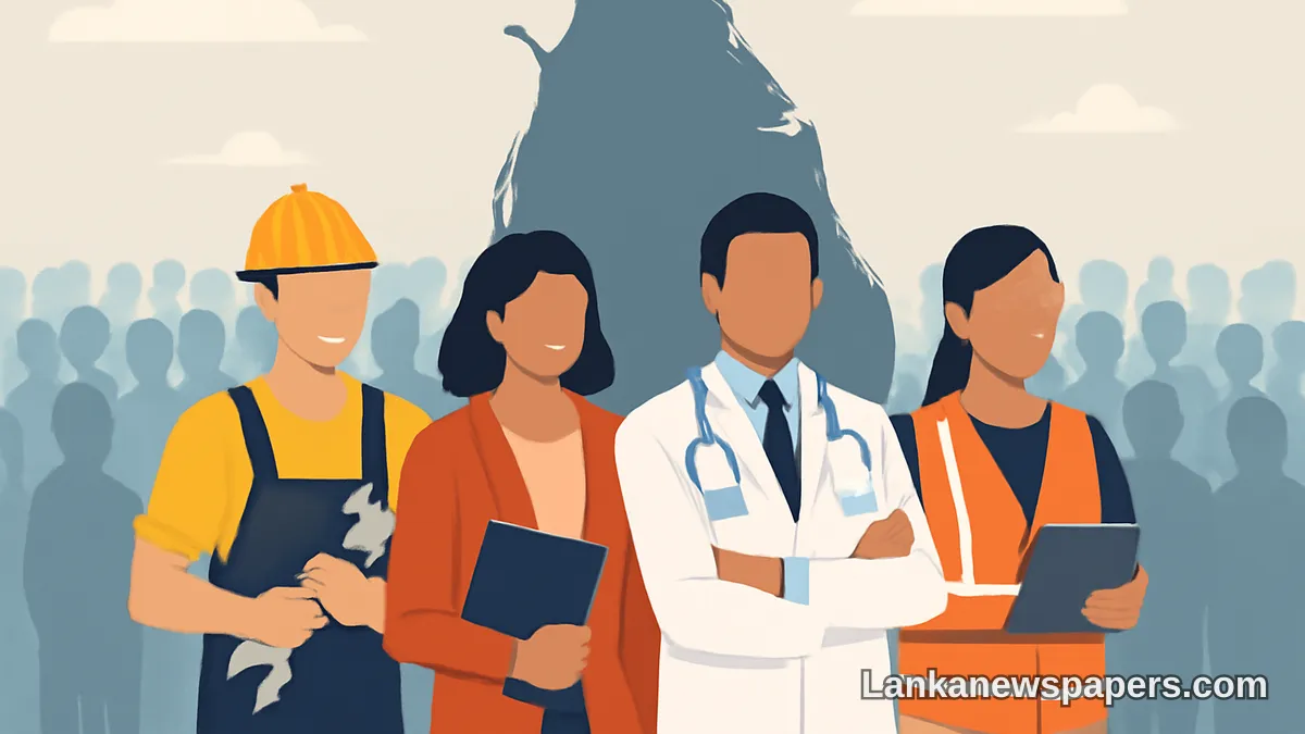 ශ්‍රී ලංකාවේ සේවා නියුක්ත ජනගහනය 2025 දී මිලියන 8 ඉක්මවයි