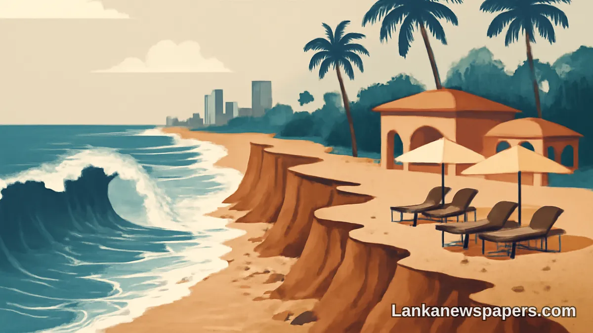 Coastal Erosion Crisis: How Rising Seas Are Threatening Sri Lanka's Tourism Industry