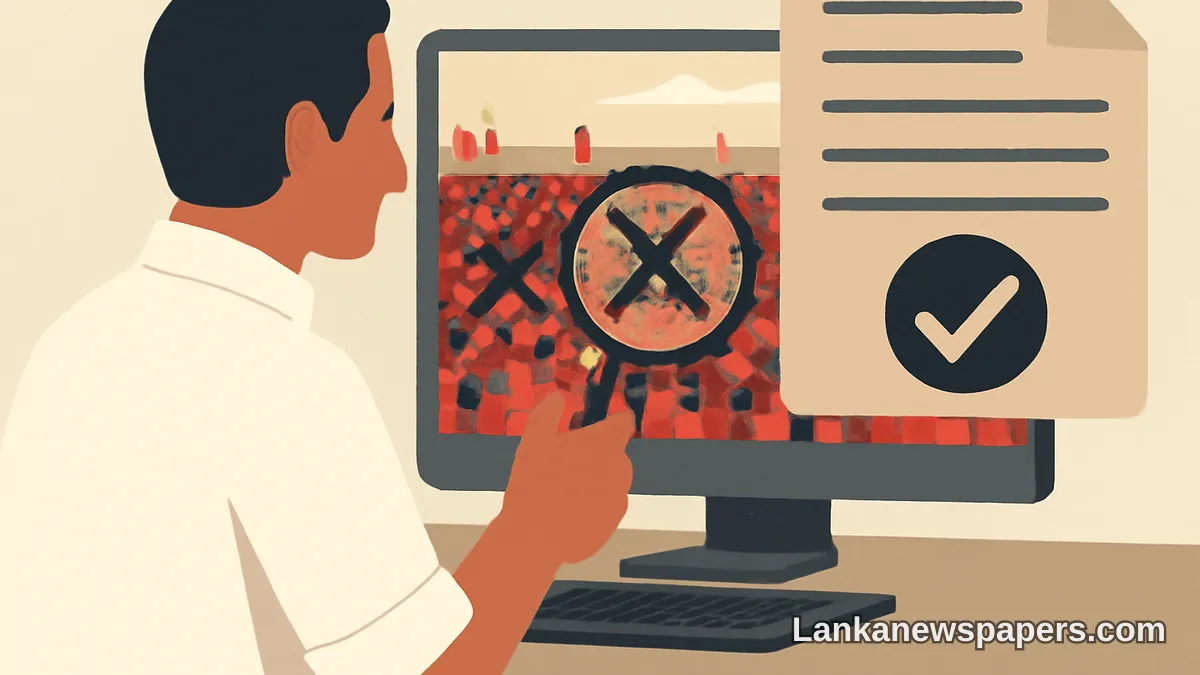 Fact-Check: Viral SLPP Anuradhapura Rally Images Exposed as Fake — Bangladesh Crowd Photos and AI Creations Used to Deceive