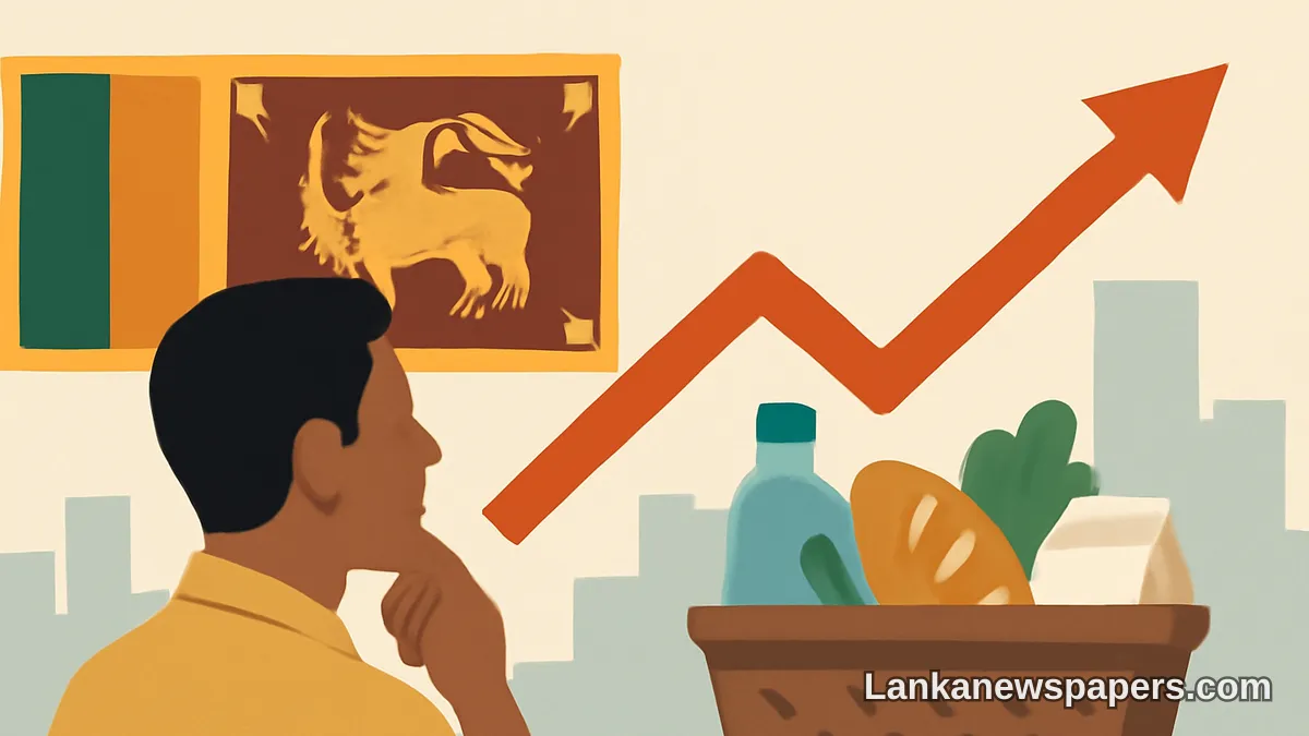 Sri Lanka's Consumer Prices Climb 8.1% in August, Year-on-Year Data Shows