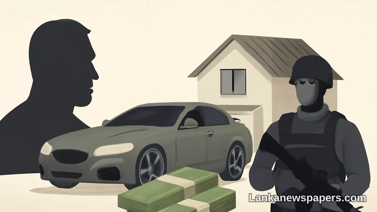 Assets Worth Rs. 35 Million Tied to Underworld Figure 'Loku Patty' Seized by Authorities