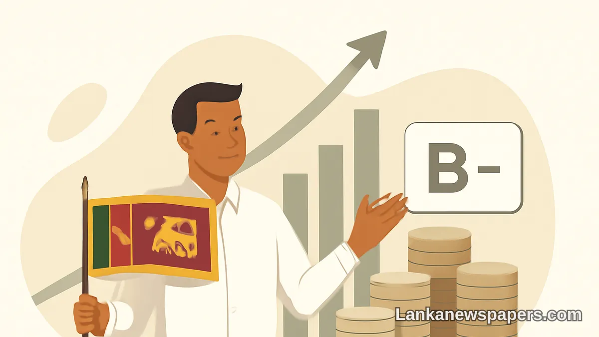 Fitch Upgrades Sri Lanka's Credit Rating to B- Amid Improving Economic Resilience