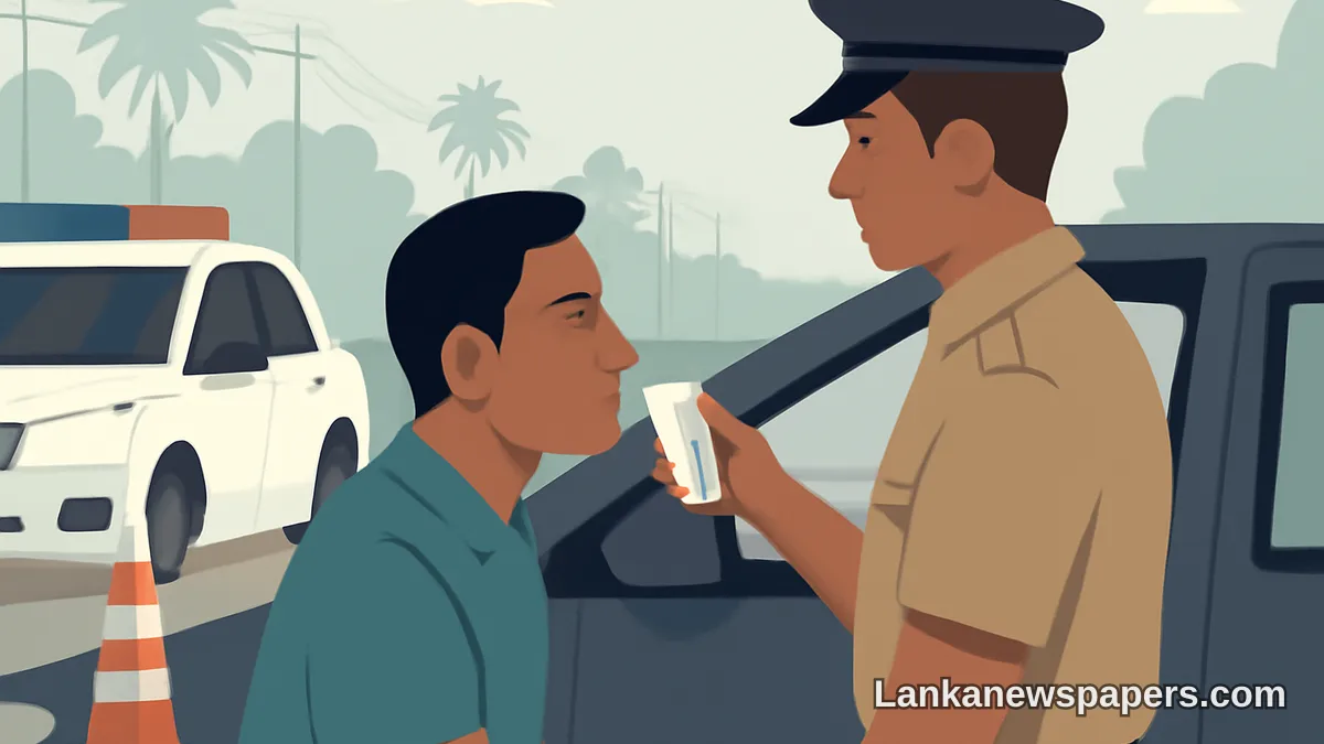 මාර්ග සුරක්ෂිතතාව තහවුරු කිරීමේ විශාල ප්‍රයත්නයක් ලෙස ශ්‍රී ලංකාව රථවාහන රියදුරන් සඳහා මාර්ග අද්දර මත්ද්‍රව්‍ය පරීක්ෂණ හඳුන්වාදීමට සූදානම් වේ