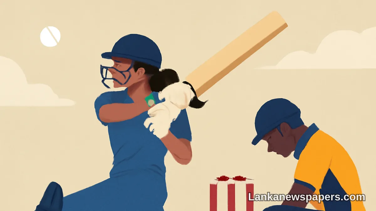 Mandhana's Six-Hitting Blitz Crushes Sri Lanka as Hosts Crumble for Just 69