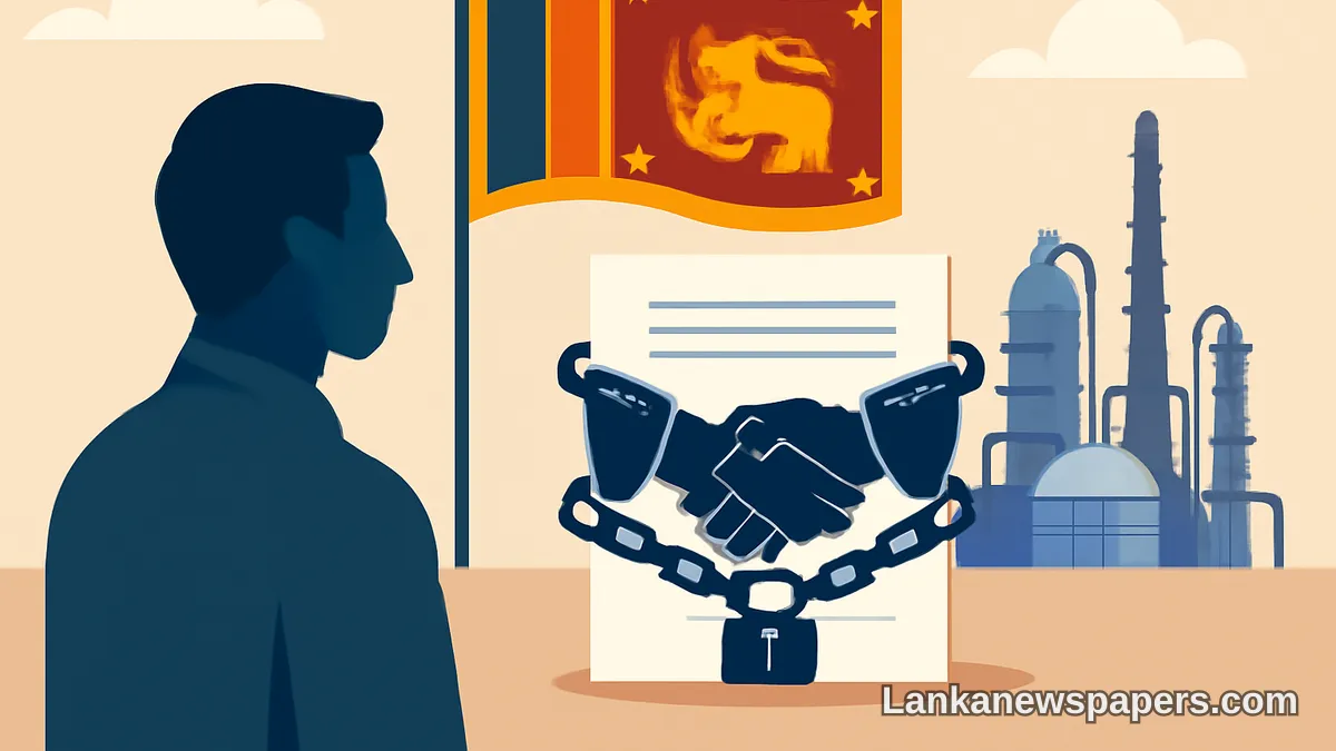 2022 ගිවිසුම් හේතුවෙන් ලංකා ඛනිජ තෙල් සංස්ථාවට තනිව සහනාධාර ලබාදීම නොහැකි බව ඇමතිවරයා අනතුරු අඟවයි