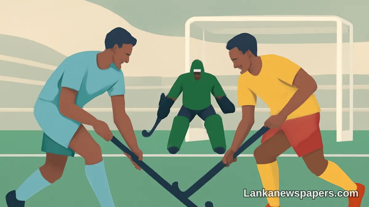 ඉන්දියාව හොකී තරඟයේදී ශ්‍රී ලංකාව 16-1ක් ලෙස පරාජය කර දෙවන තරඟාවලි ජය ද ලබා ගනී