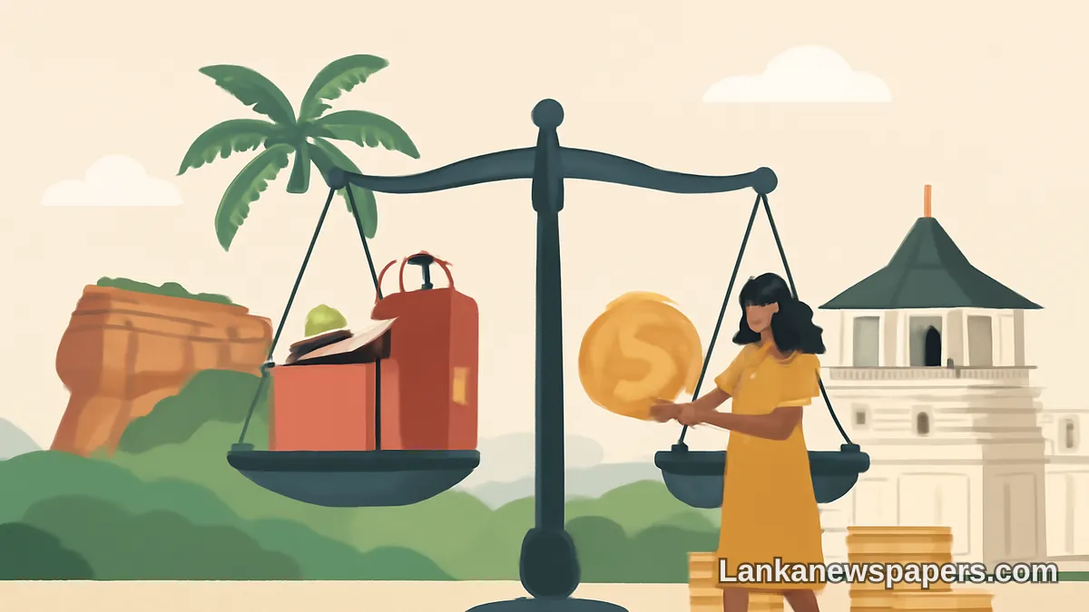 ගණන නොව ගුණය: ශ්‍රී ලංකාව සංචාරකයන් මිලියන 3ක් ඉලක්ක කරමින් සංචාරක වියදම් කෙරෙහි අවධානය යොමු කරයි