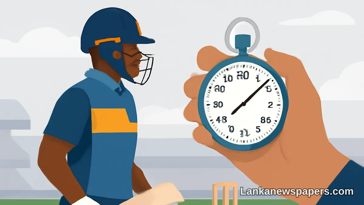 Sri Lanka Fined 15% of Match Fee Following Slow Over-Rate Breach in England ODI