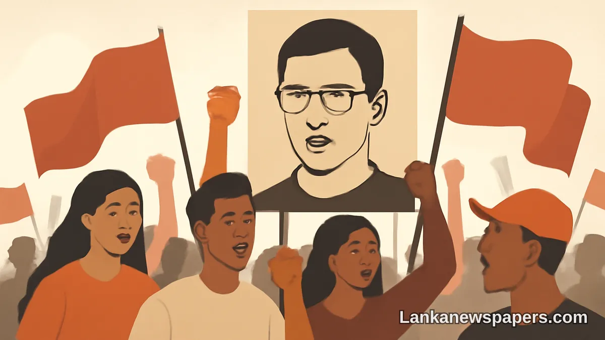 Sri Lankan Students and Workers Rally Behind Jailed Ukrainian Socialist Bogdan Syrotiuk