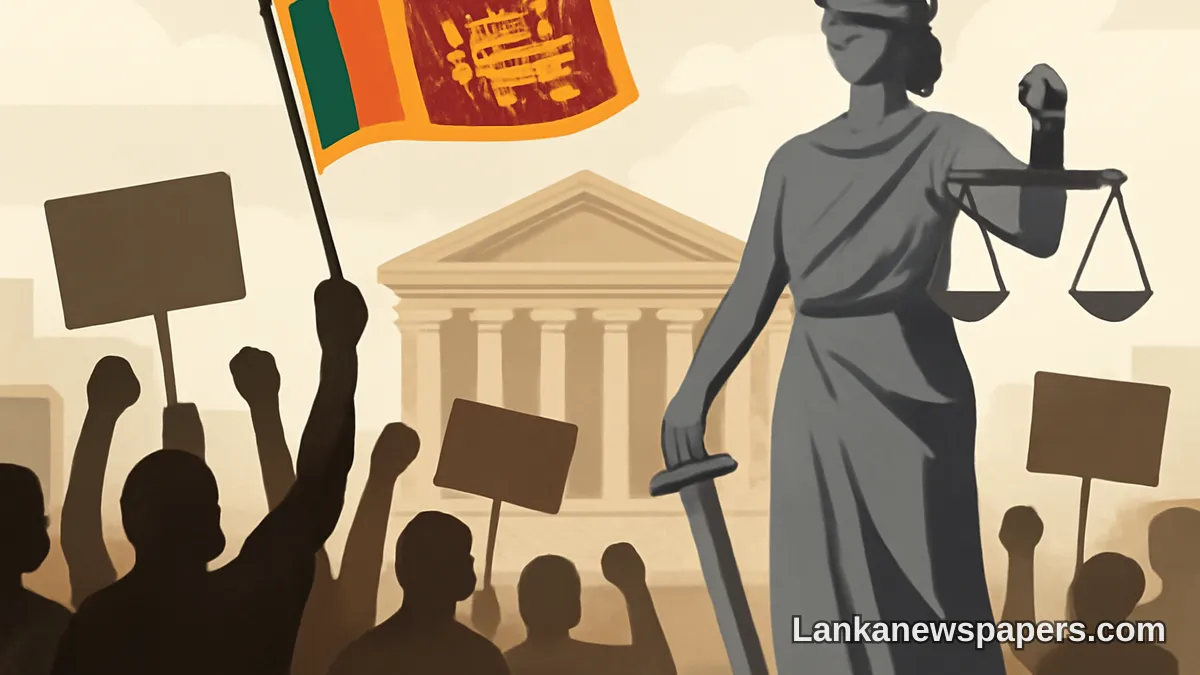 Sri Lanka Opposition Mounts Protest Against Controversial Judicial Reform Push