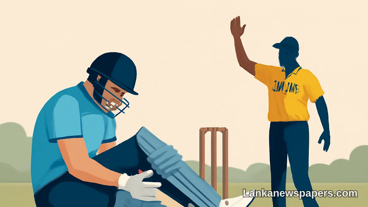 Buttler Injury Blow Hands Sri Lanka Victory Over England in Second ODI