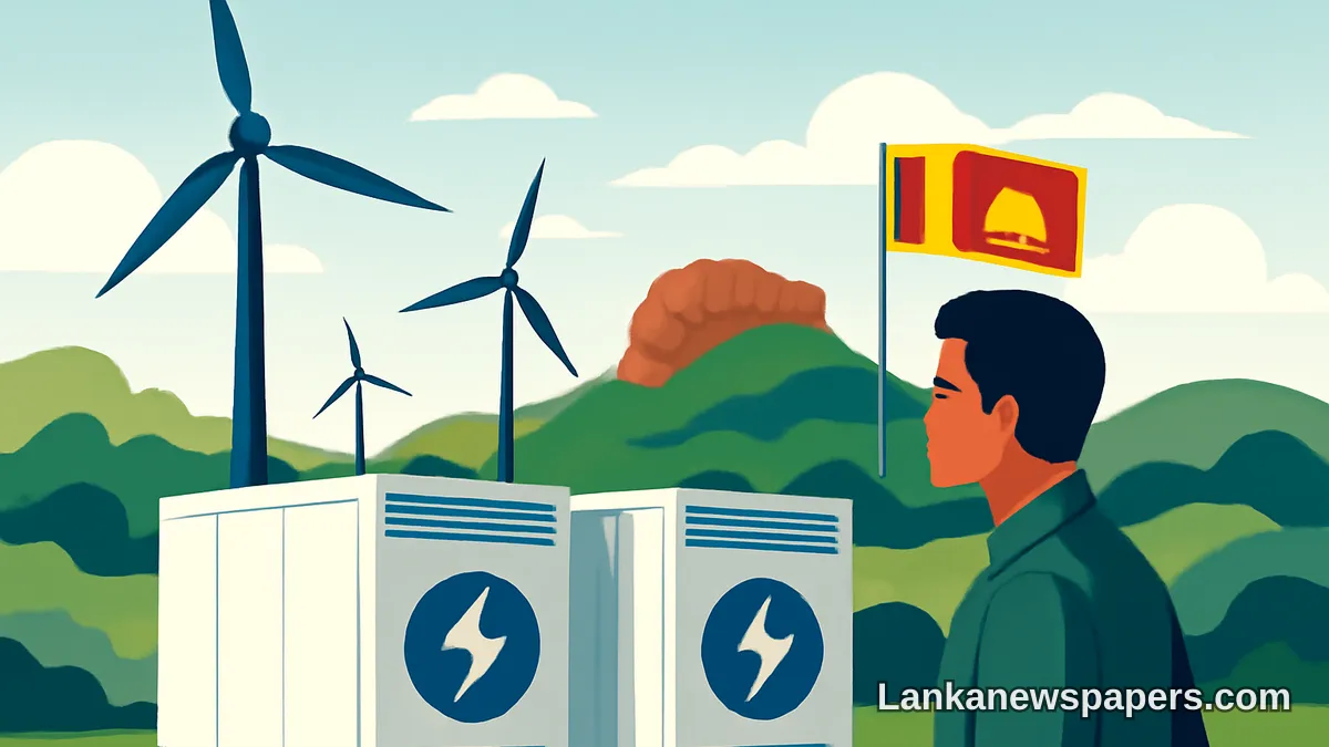 WindForce Clinches Winning Bids for 28MW Battery Energy Storage Projects in Sri Lanka