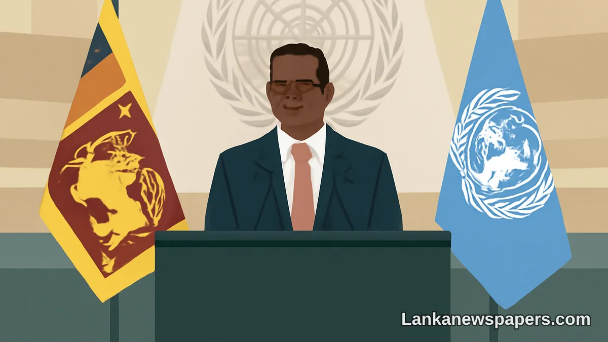 විජිත හේරත් විදේශ අමාත්යවරයා එක්සත් ජාතීන්ගේ 81වන මහා මණ්ඩල සැසිවාරයේ ශ්රී ලංකා නියෝජිත මණ්ඩලයට නෙතෙ කරයි