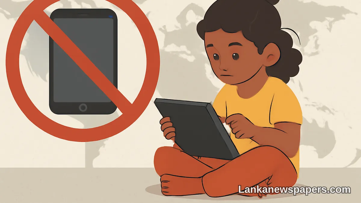 Nearly Two-Thirds of Sri Lankan Preschoolers Exceed WHO Screen Time Limits, Health Ministry Warns