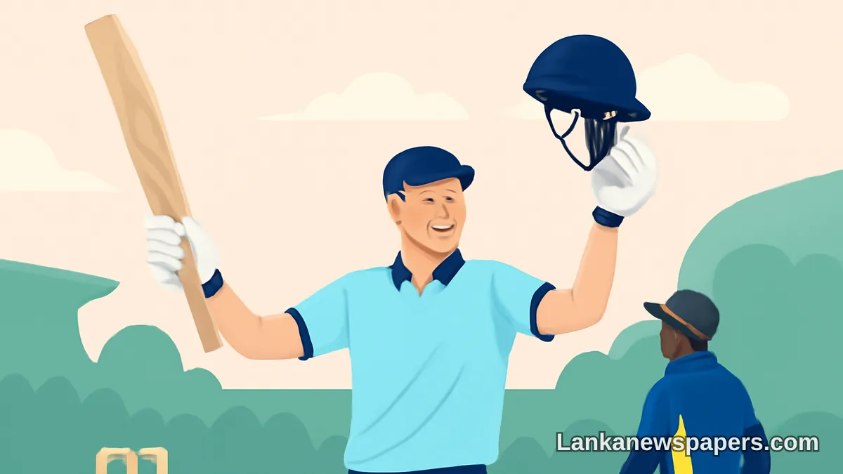 ටොම් බැන්ටන් ශ්‍රී ලංකාවට එරෙහිව පළමු එක්දින ශතකයෙන් බබළයි