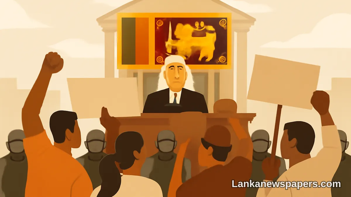 Sri Lanka Extends Judges' Terms as Protesters Take to the Streets