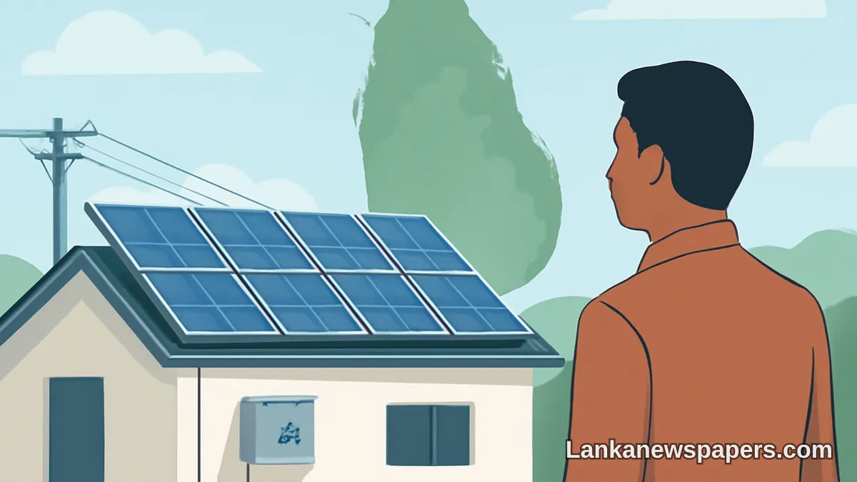 Sri Lanka Stands Firm on Rooftop Solar Net Plus Policy Shift Amid Industry Scrutiny