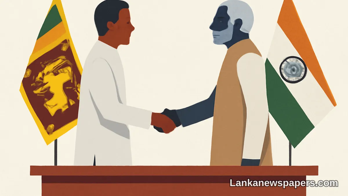 සංකේතාත්මක දේශපාලන වෙනසක් ලෙස JVP නියෝජිත පිරිසක් BJP සමඟ සාකච්ඡා සඳහා ඉන්දියාවට