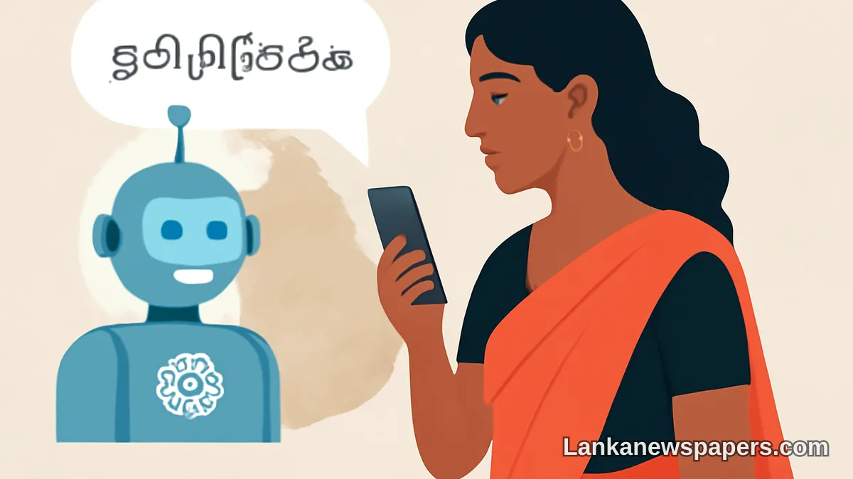 Sri Lanka Deploys AI Chatbot to Engage Tamil Users — Raising Questions About Inclusion and Digital Outreach