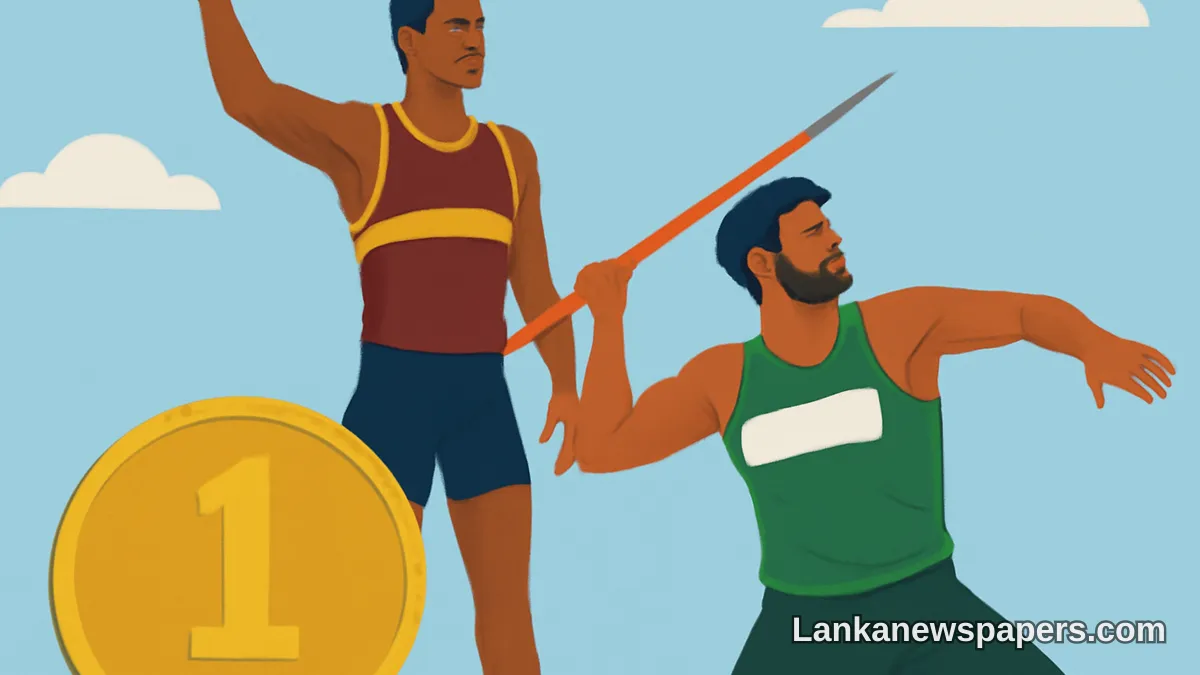 Sri Lanka's Pathirage Claims Gold as Pakistan's Arshad Nadeem Falters Again