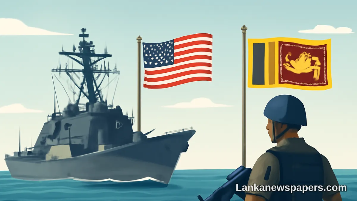 US Strengthens Naval Partnership with Sri Lanka in Renewed Maritime Security Push