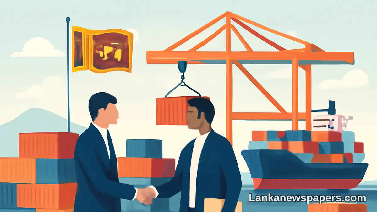 ගෝලීය නැව් සමාගම්වල උනන්දුව මධ්‍යයේ නැගෙනහිර කන්ටේනර් පර්යන්තය සඳහා ශ්‍රී ලංකාව ඒකාබද්ධ ව්‍යාපාරයක් සොයයි