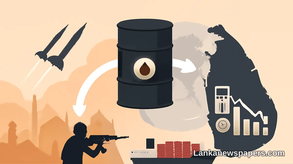 ADB Warns Escalating Middle East Conflict Could Strike Sri Lanka's Economy on Six Key Fronts