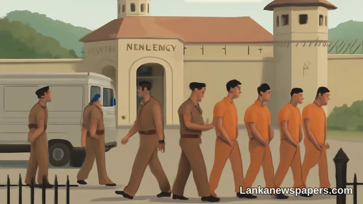 Bogambara Prison Reopens as Correctional Facility with First 75 Inmates Transferred
