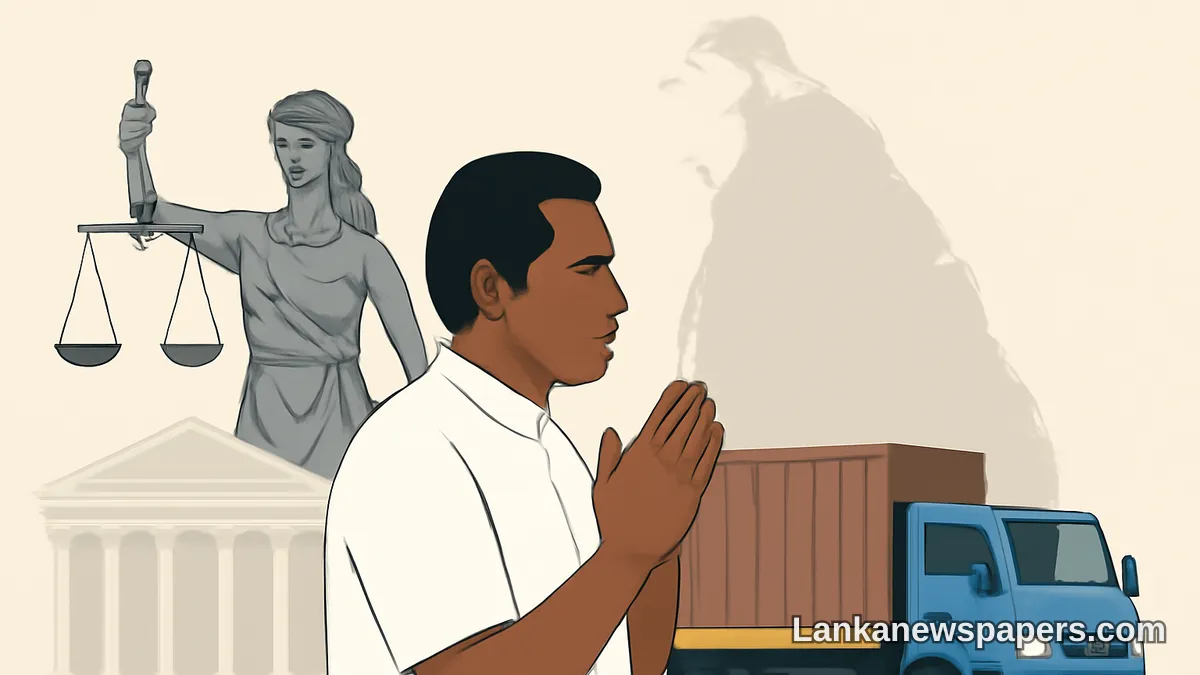 Court Orders Former Sri Lankan Minister to Issue Public Apology Over Unlawful Truck Seizure