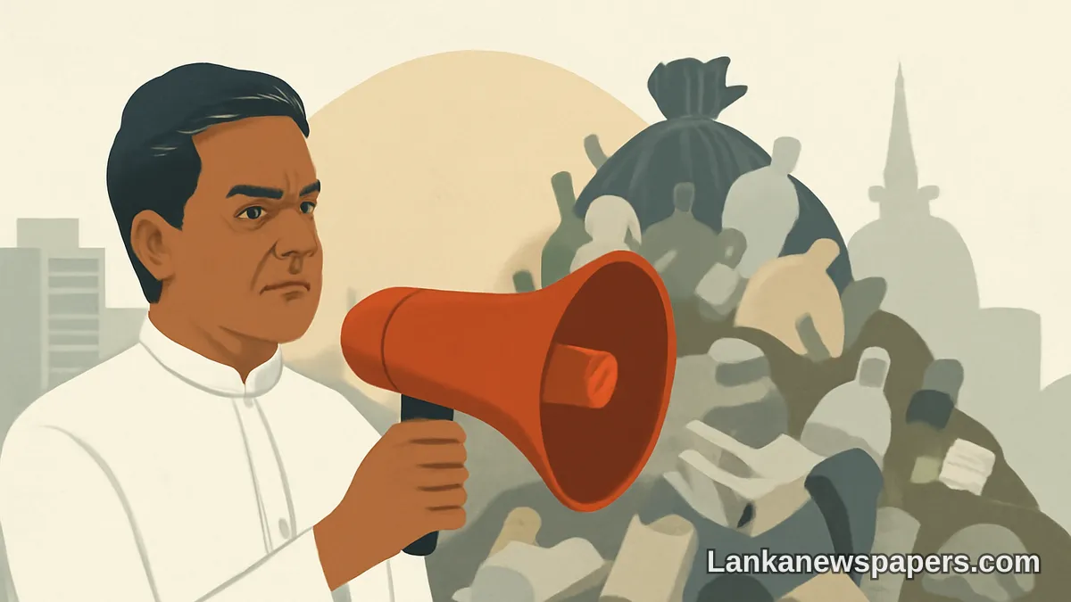 Prime Minister Sounds Alarm Over Sri Lanka's Mounting Waste Crisis