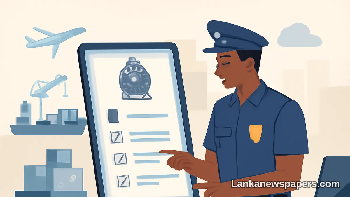 ශ්‍රී ලංකා税関 ඩිජිටල් යුගයට — නව කඩදාසි රහිත තොරතුරු ප්‍රකාශන පද්ධතිය දියත් කෙරේ