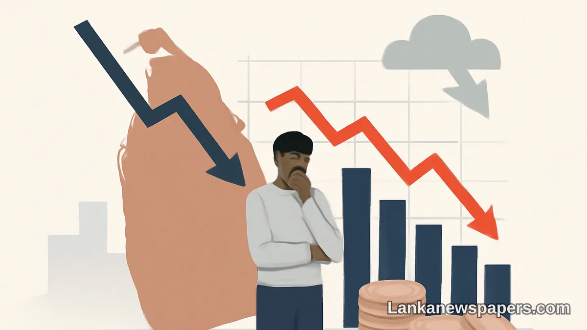 Sri Lanka's Economic Growth Forecast to Slow to Three-Year Low in 2026