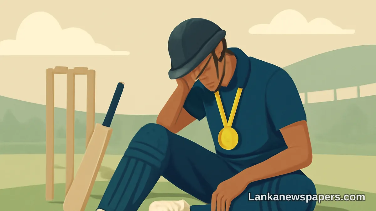 Sri Lanka's Cricket Gold Medal Dream Crushed in 45-Run Collapse