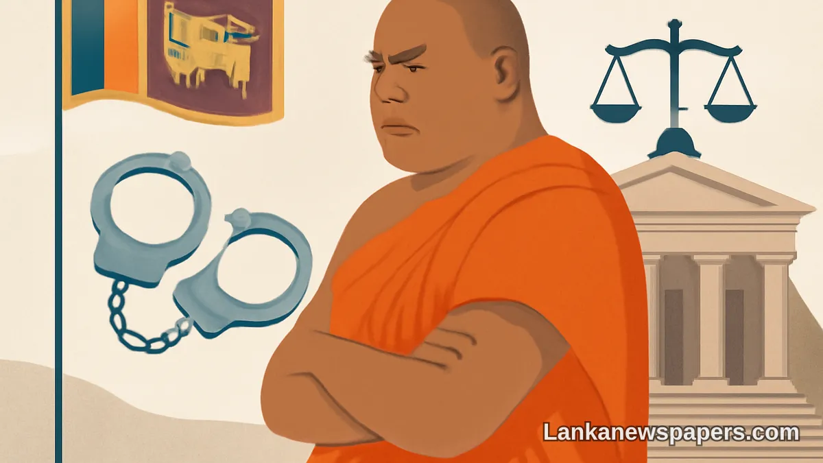 Courts Issue Arrest Warrants for BBS Chief Gnanasara Thera Over Anti-Islam Remarks